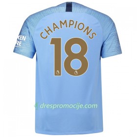 Manchester City Dres Champions 18 Domaći 2018/19 Kratkih Rukava